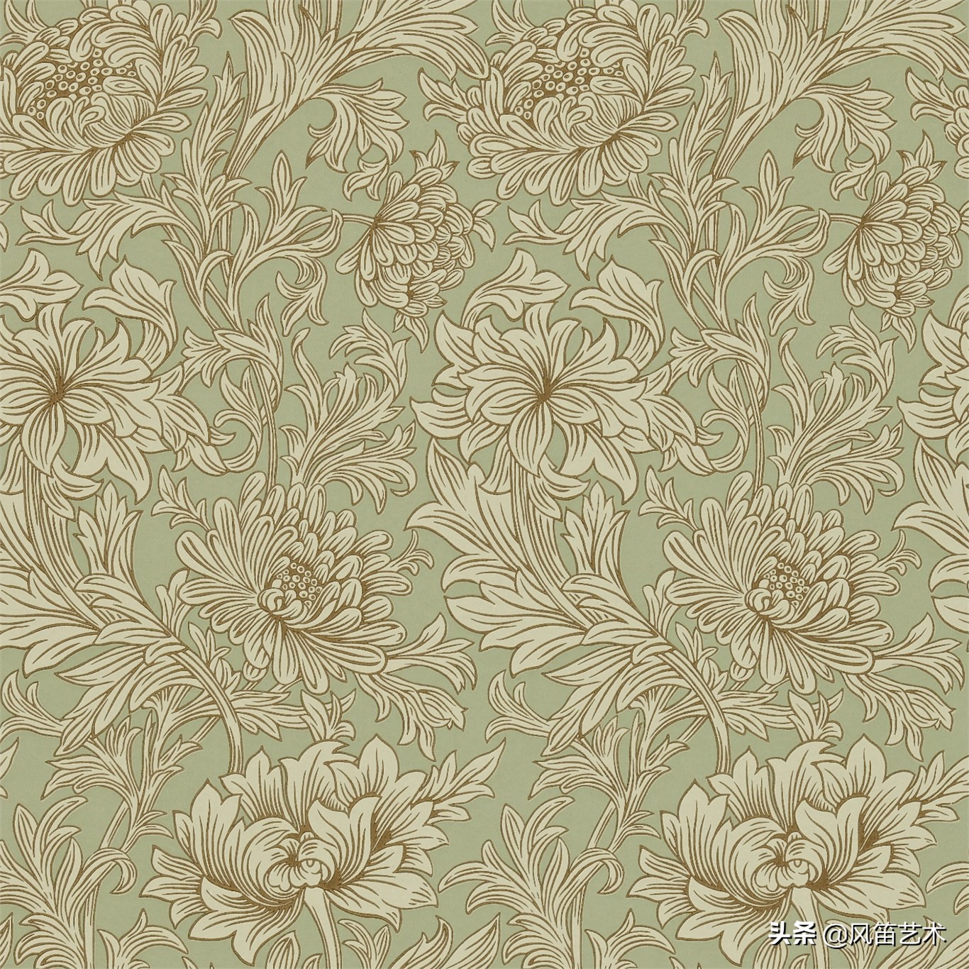 “图案之王”威廉·莫里斯，成就跨越百年的时尚