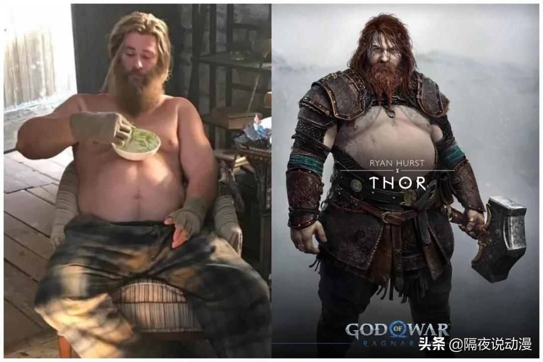 《战神》新作“抄袭”胖子雷神？锤哥：别跟风，我已练出一身肌肉
