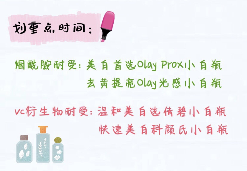 各种小绿瓶精华测评,真假小棕瓶精华颜色对比