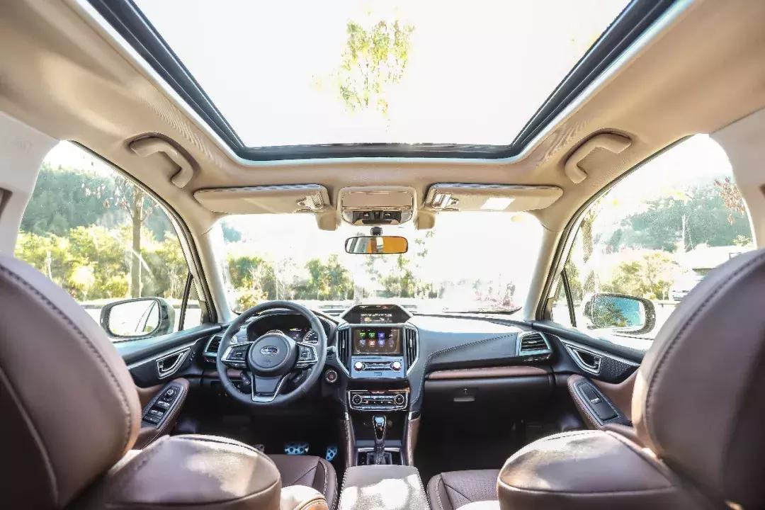 斯巴鲁森林人第一视觉驾驶,全新斯巴鲁森林人第一视角