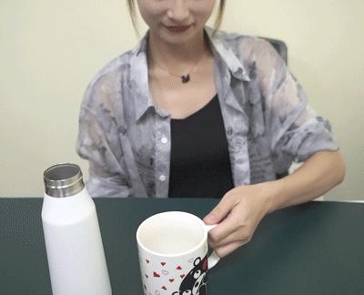 便携式烧水带保温杯旅行,防水免插电自动烧水保温杯100度