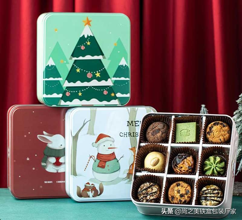 圣诞节高档创意礼盒 (好看的圣诞礼盒)