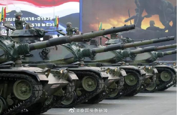 泰国阅兵全场回放,泰国建军阅兵