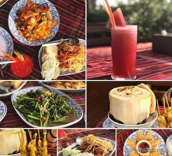 泰国旅游必吃十大特色美食,泰国怎么吃菠萝