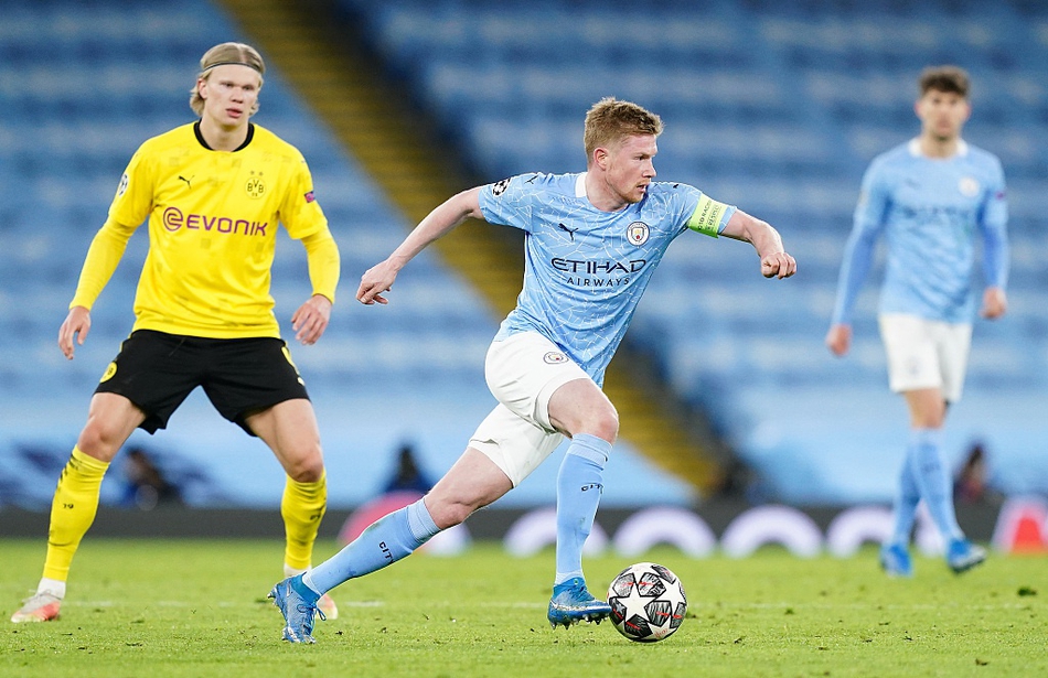 凯恩和孙兴慜英超已联手打入37球,凯恩和德布劳内配合