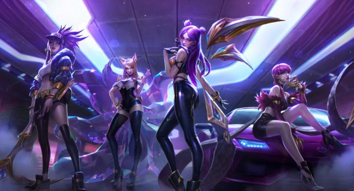 K/DA女团首单即爆红：细数那些热门的游戏单曲