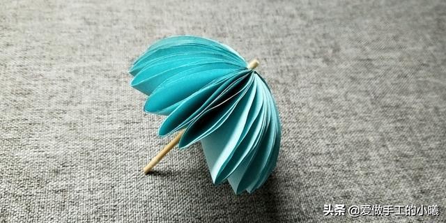 用简单的方法折一把小雨伞,小雨伞怎么折又简单又漂亮