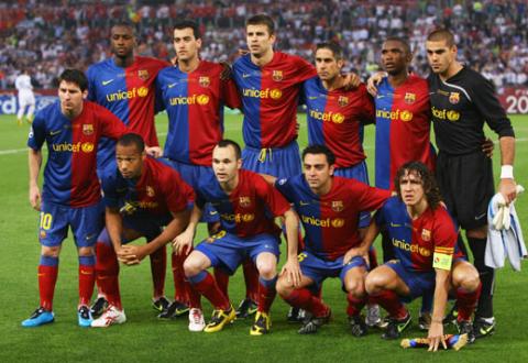 巴萨巅峰时期的阵容,巴萨阵容十几岁球员