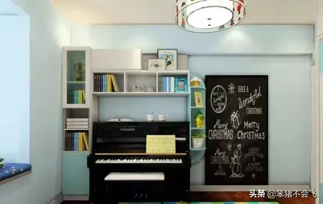 儿童房钢琴摆放效果图,卧室钢琴摆放效果图