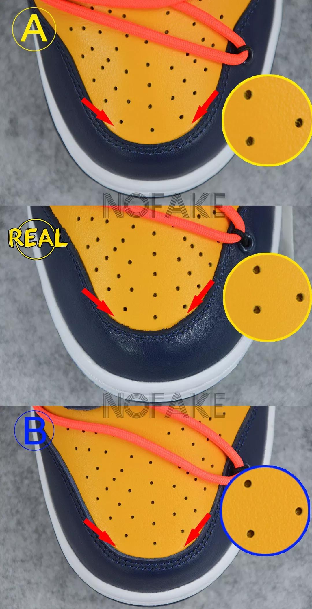 offwhitexnikedunk,nikedunklow黑白绿怎么判断真假