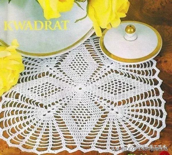 钩餐桌垫,钩餐桌垫视频教程