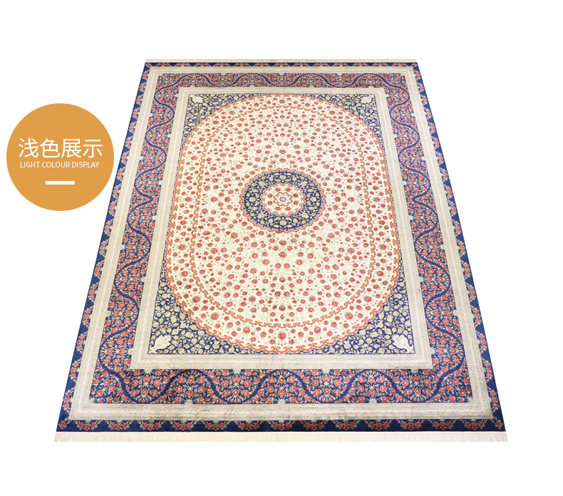 纯手工真丝波斯地毯的基本特点
