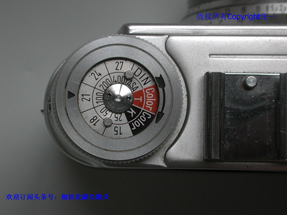 设计非常有特点的SuperFrankarette，原西德制造的旁轴照相机