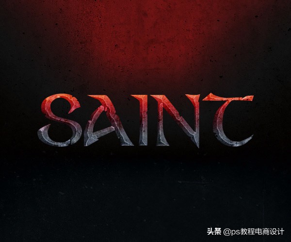 ps气泡光感字体效果教程,ps火焰字效果制作教程