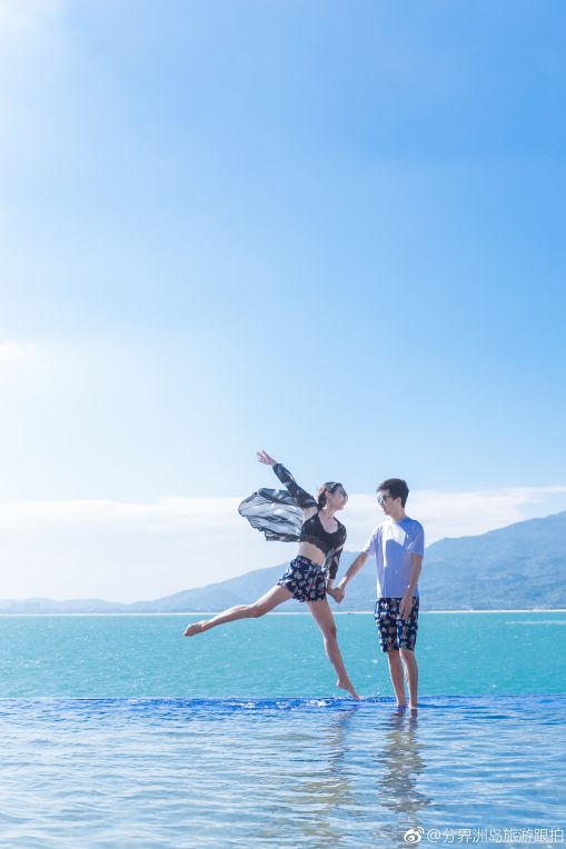 网红景点水晶洞,分界洲岛网红拍照景点