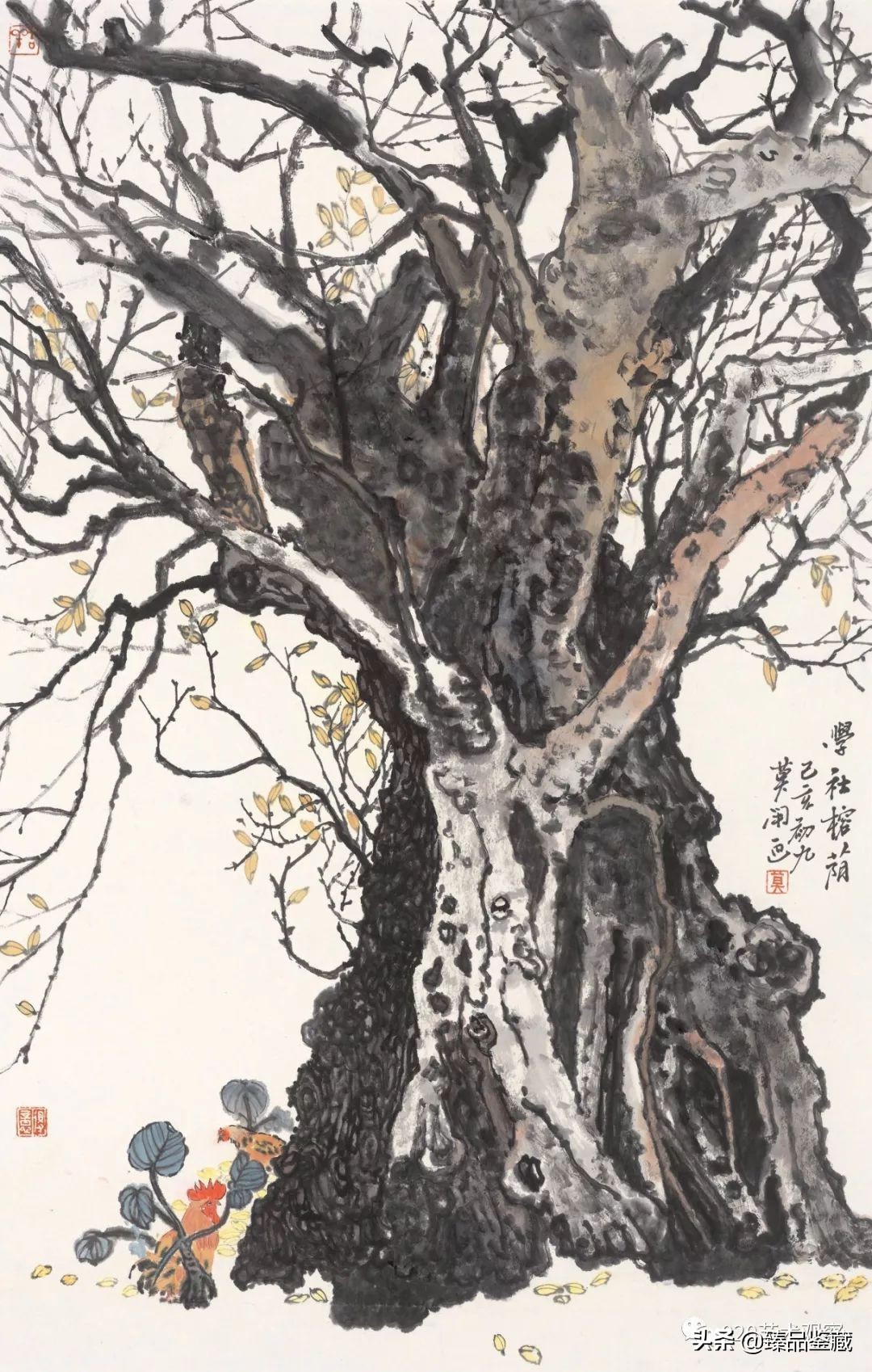 水墨花鸟画及赏析,中国画与西洋画赏析