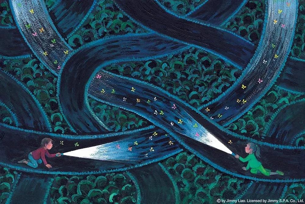 幾米让我们一起做片刻的美梦吧