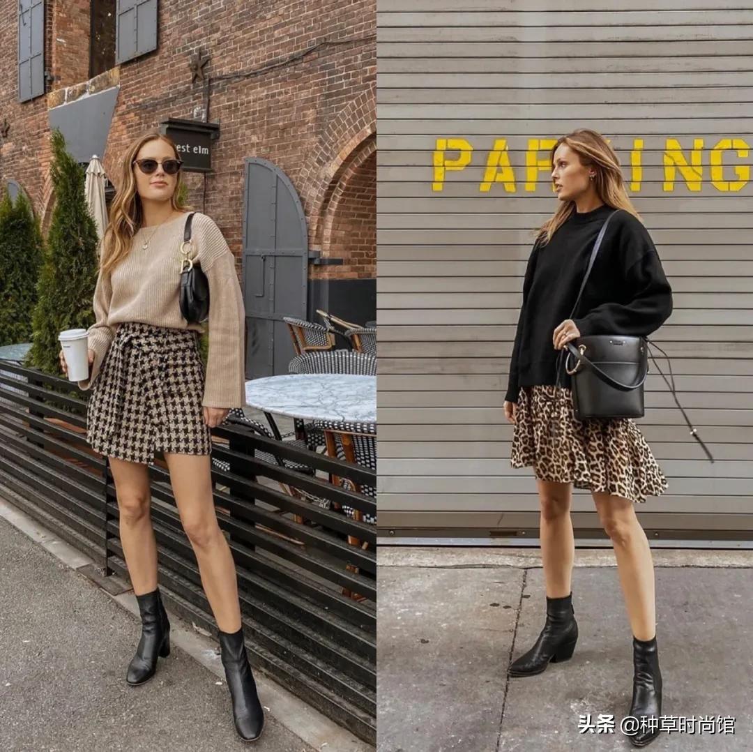 今秋必穿连衣裙,金秋时尚裙子