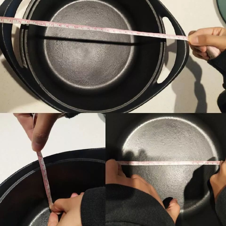 轻奢辛西娅22cm珐琅铸铁炖锅,20cm宝石蓝渐变色铸铁珐琅炖锅