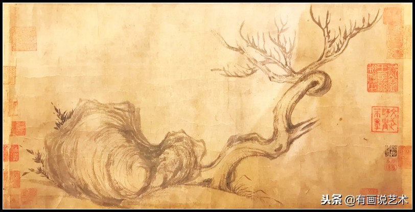 3亿天价一幅的国画长啥样,一幅没人要的赝品画