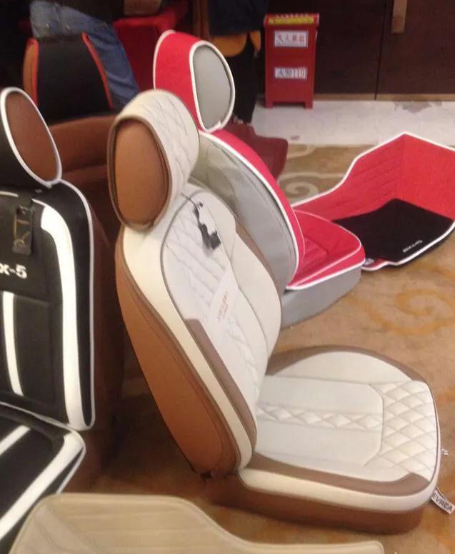 后排座椅套安装好老是跑出来,汽车座椅套老是移动怎么固定