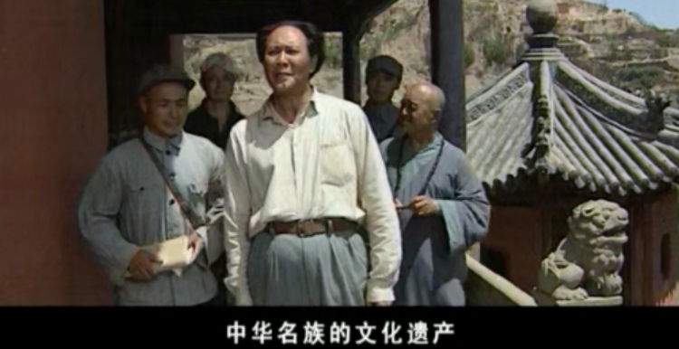 县长陪毛主席游览寺庙，方丈认出县长却没认出毛主席