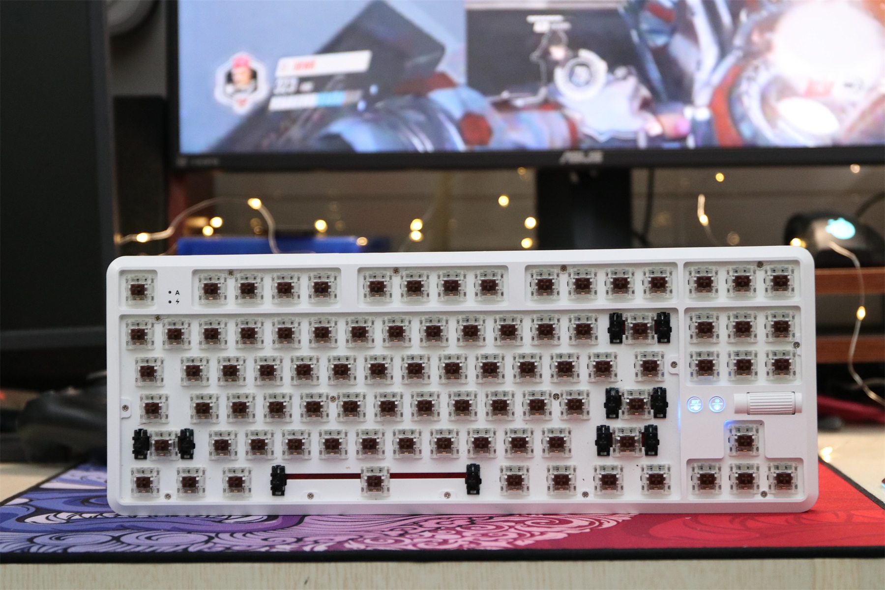 k870t键盘,黑爵k870t键盘怎么拆