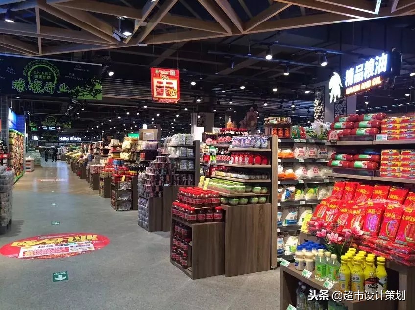 超市门店陈列展示,精品超市场景陈列欣赏
