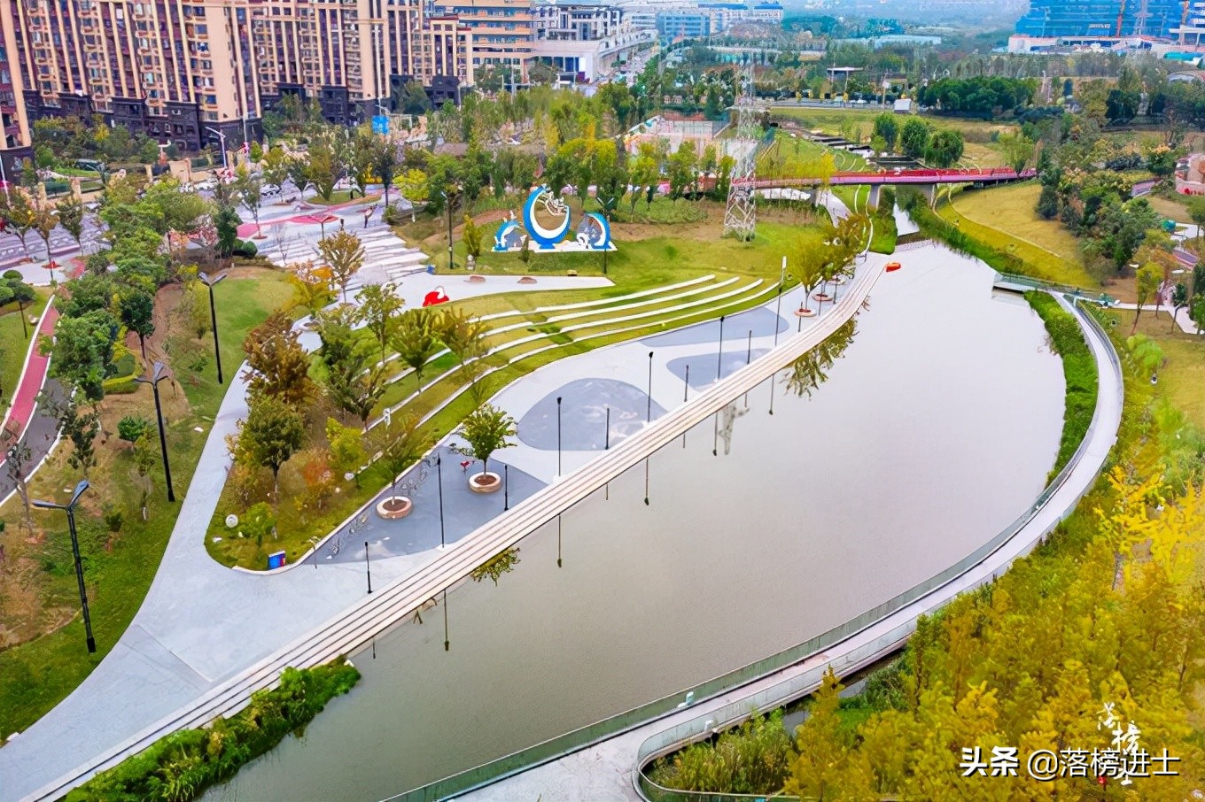 南京浦口兰溪公园,南京浦口兰溪公园航拍