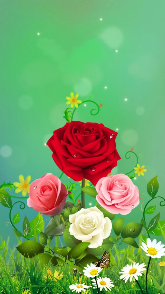 小清新花朵壁纸唯美文艺,唯美淡雅花朵风景图片壁纸