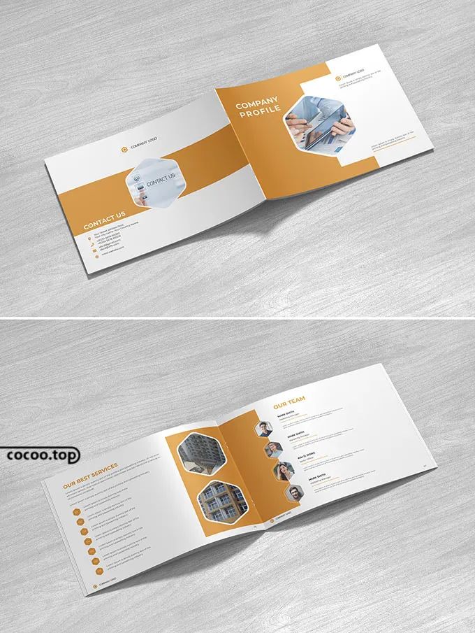 宣传册排版设计欣赏,清洁公司宣传册设计