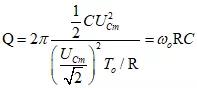 谐振回路有载品质因数怎么计算,回路谐振电阻与品质因数的关系