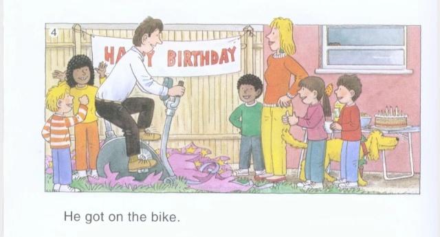 1级绘本Lesson53:爸爸过了一个不同寻常的生日