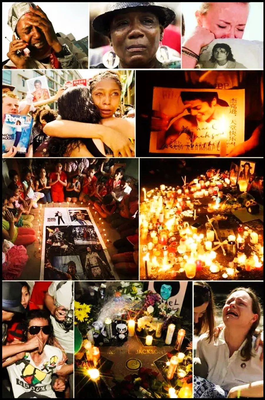 迈克尔杰克逊十年前的一场离别,迈克尔杰克逊30年前的变化