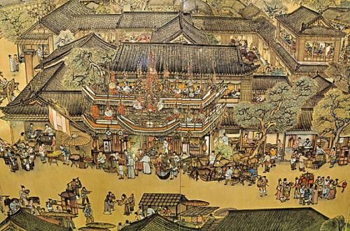 古人如何休闲玩乐,古代人逛街的场景