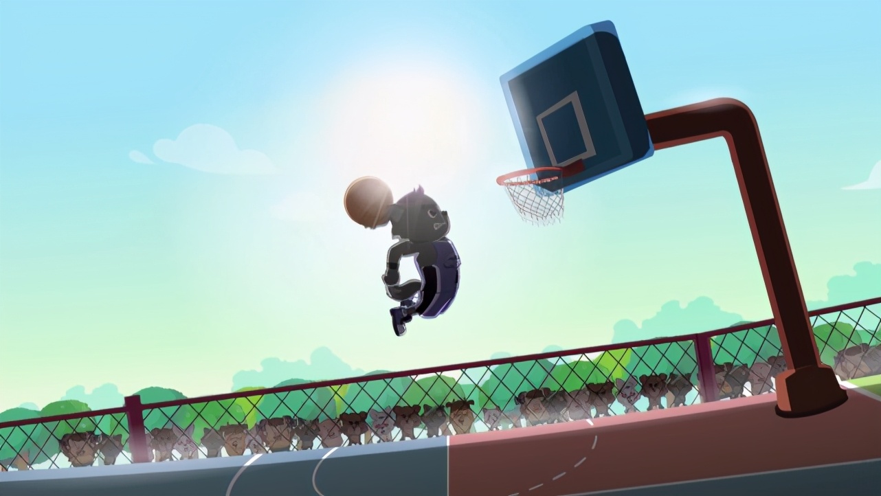 喜羊羊与灰太狼致敬篮球名场面,喜羊羊篮球杯灰太狼被赶出球队