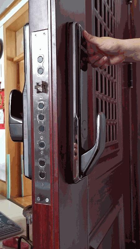 多功能可调快装门锁安装视频,无需更换锁芯的智能锁安装