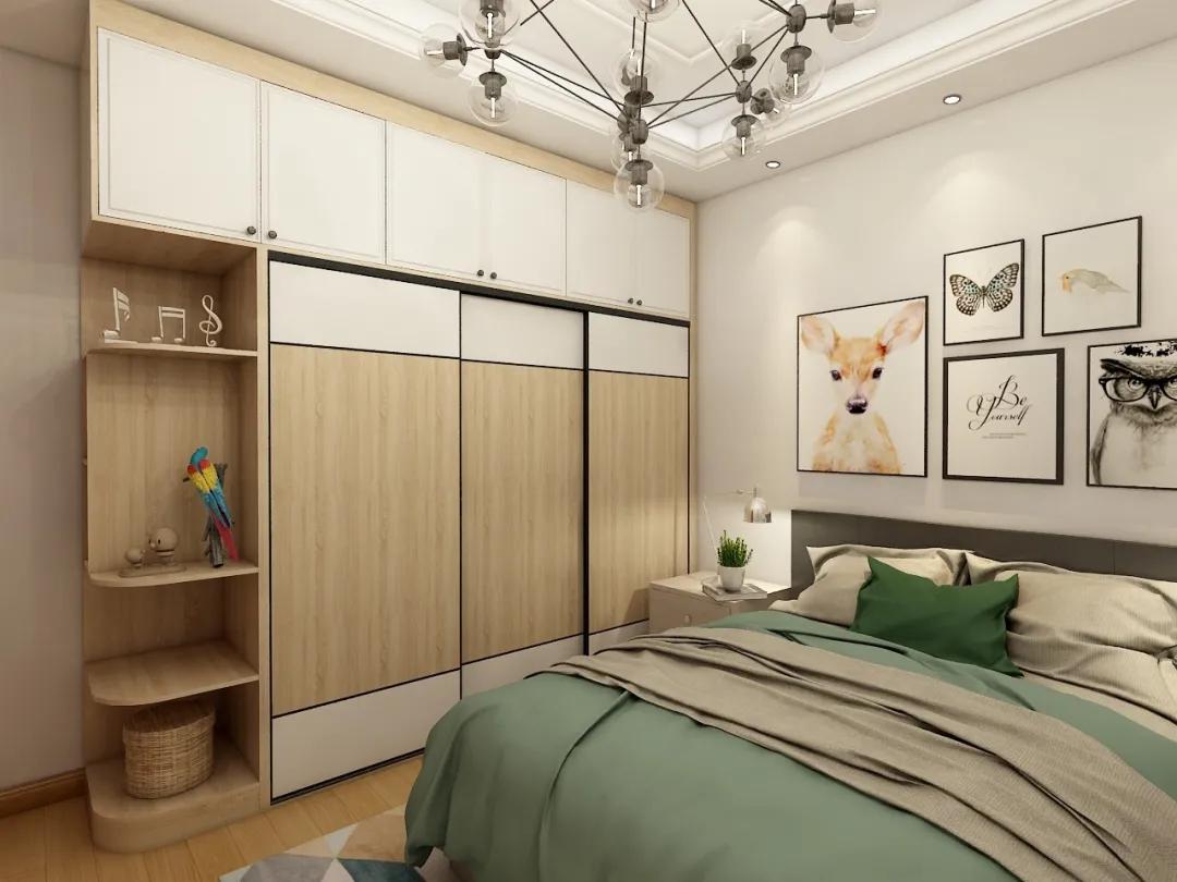 史丹利白衣柜效果图,史丹利整体衣柜报价