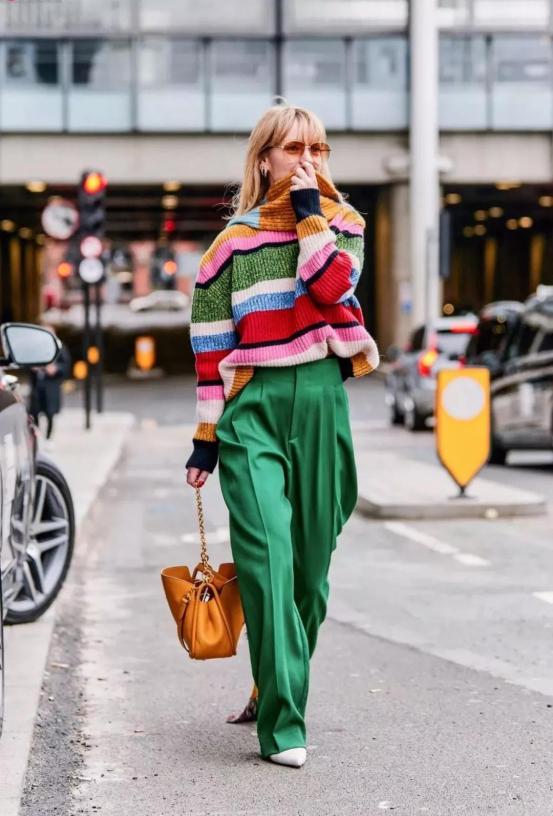 穿了这么多年裤子,一年四季都喜欢“阔腿裤”,立志穿出花来