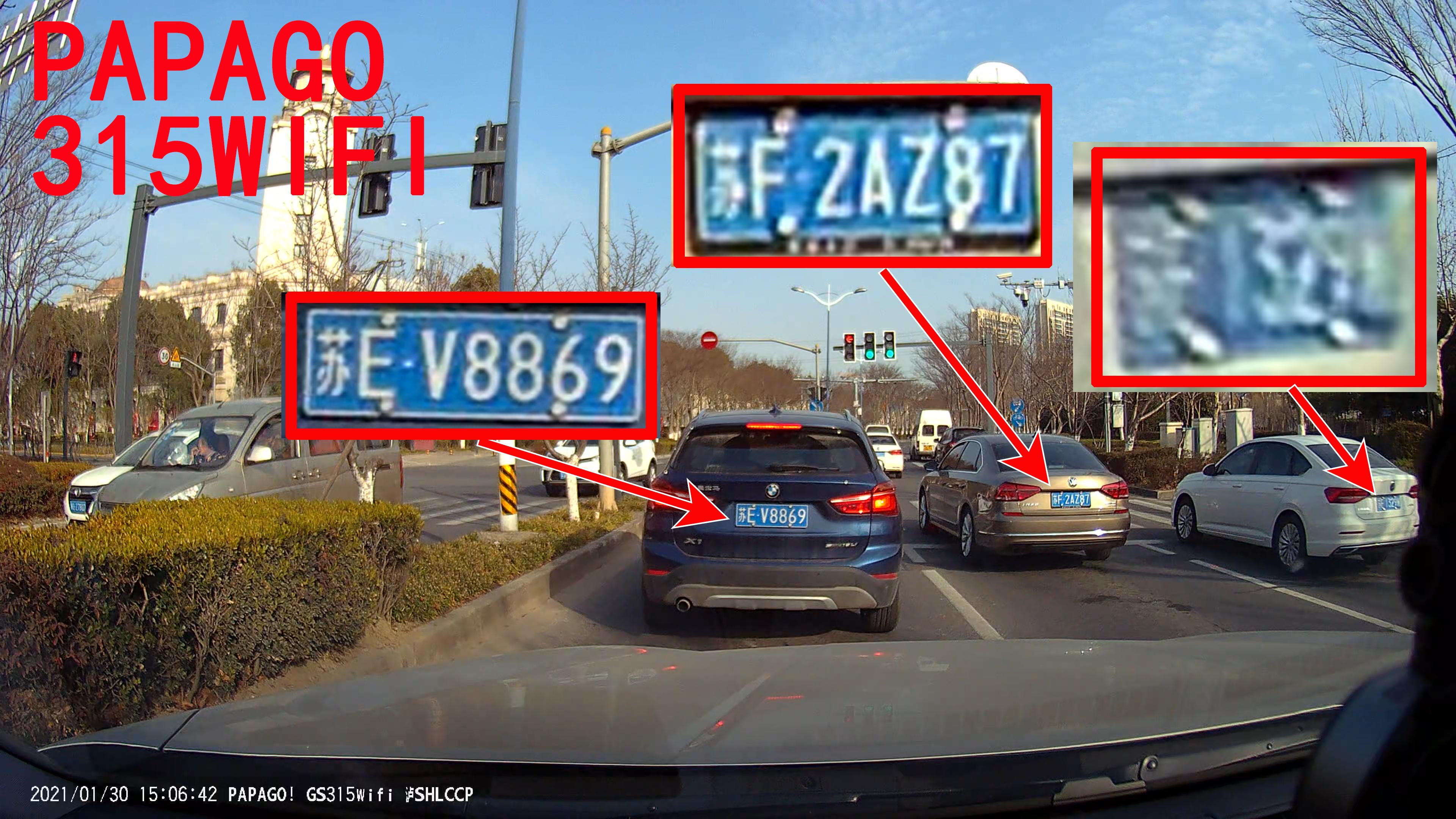 蕾橙测评实拍验证6款热门4K行车记录仪到底能不能拍清楚车牌？