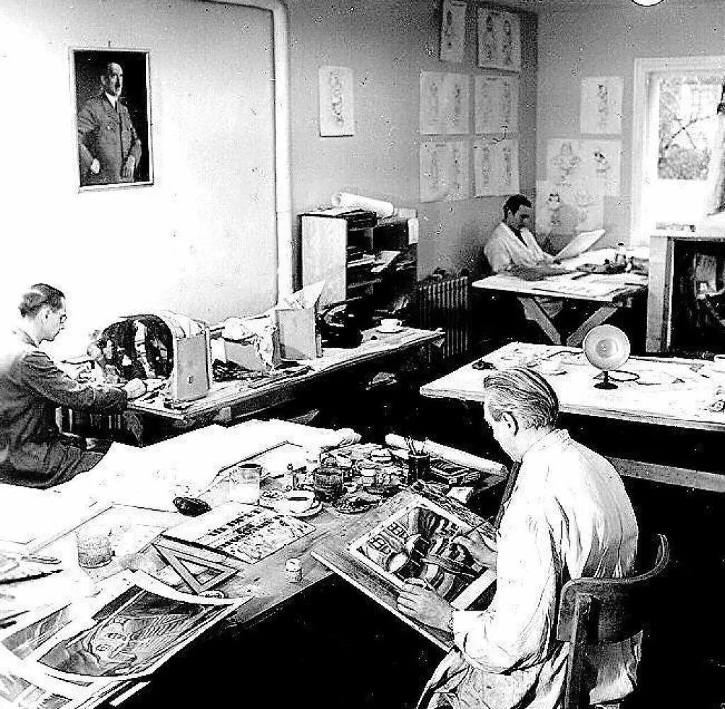 反纳粹德国的动画,纳粹德国出的动画