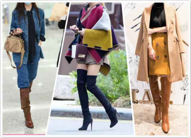 短靴中筒显腿长,短靴中筒靴