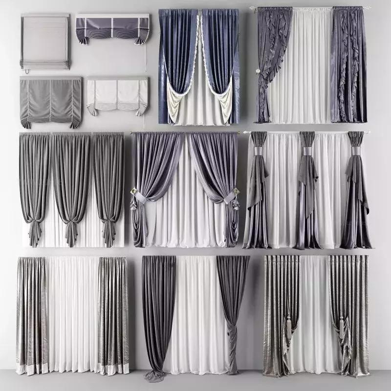 窗帘的安装与布置,罗马杆窗帘安装尺寸和算法