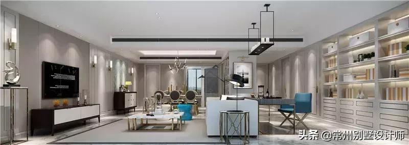 江苏别墅装修美式风格简约,常州现代美式简约风格装修