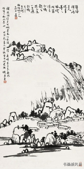 中国绘画大师潘天寿花鸟真迹雅赏,潘天寿诗画作品欣赏