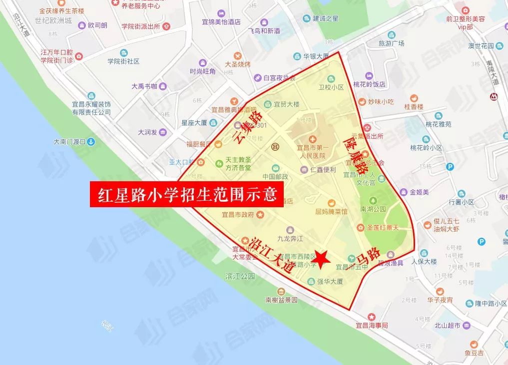 西陵区小学对应楼盘,西陵区2023年中小学划片
