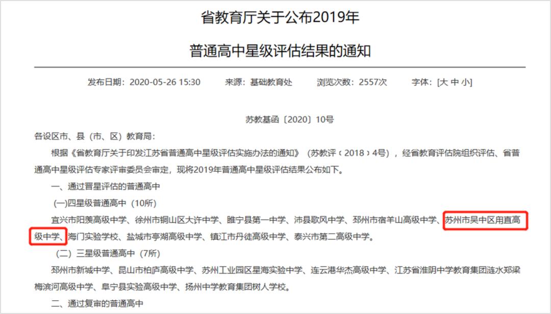 甪直新高中,甪直四星高中