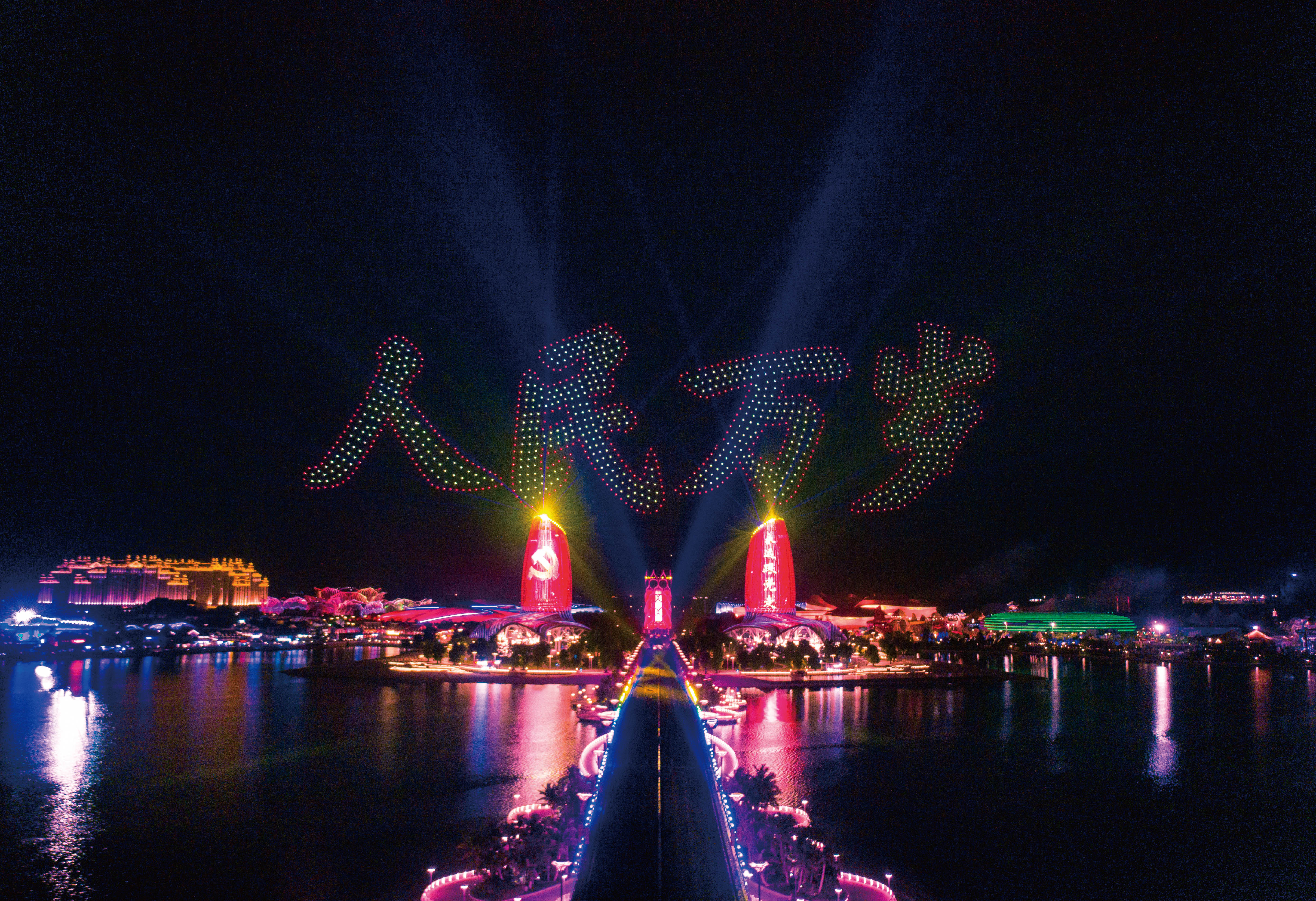 最美中国烟花燃放视频,最美中国烟花效果视频