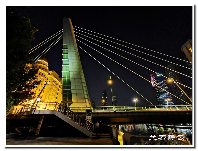 夜幕下的天津海河，美爆了