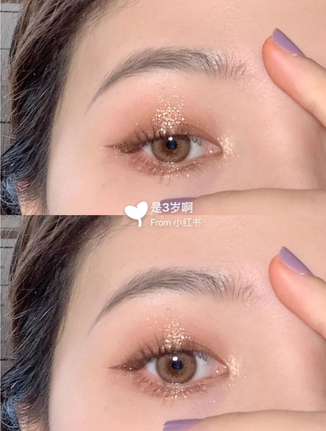 韩系日系眼妆,日系韩系眼妆对比